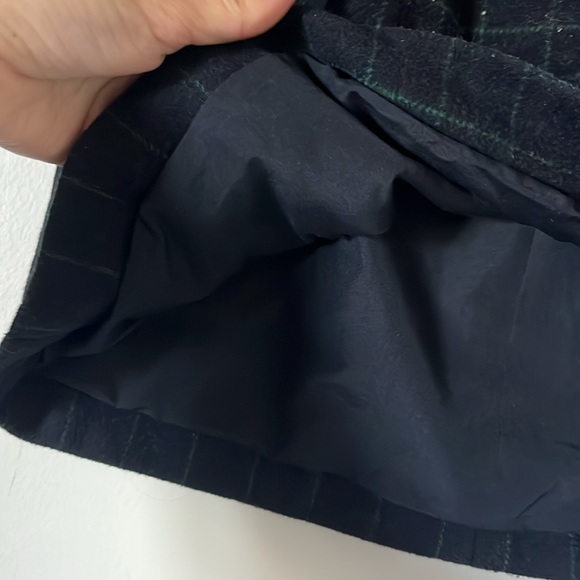 J. Crew Factory Navy stripped skirt - Picture 3 of 4